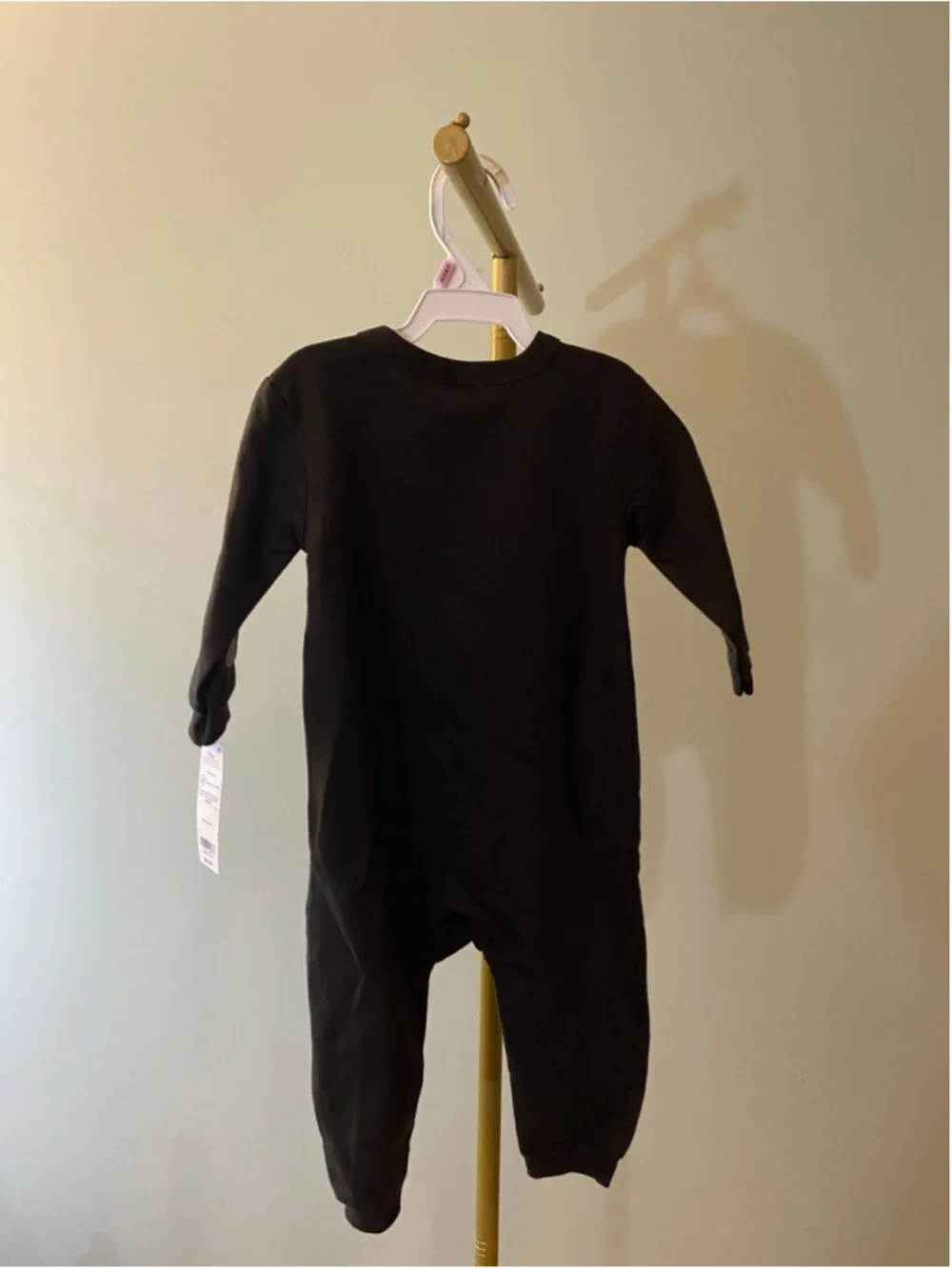 Baby Carter's Skeleton Bodysuit 9 Months Black and White NWT